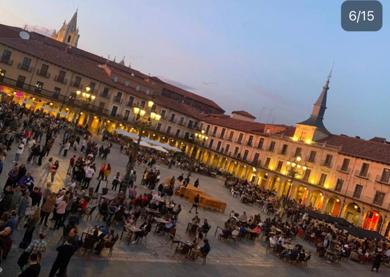 Bohemia Plaza Mayor Ii- León Exterior foto